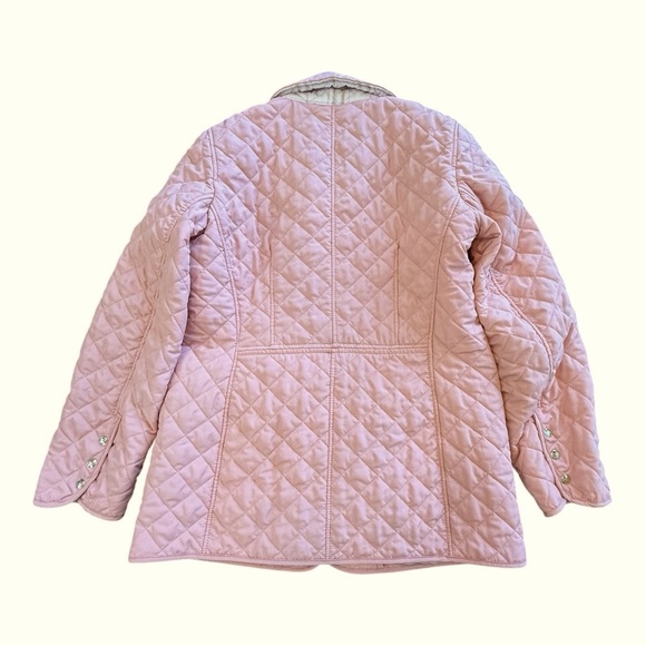 Chico’s Quilted Barn Coat Jacket Size 4/6 - Picture 4 of 5